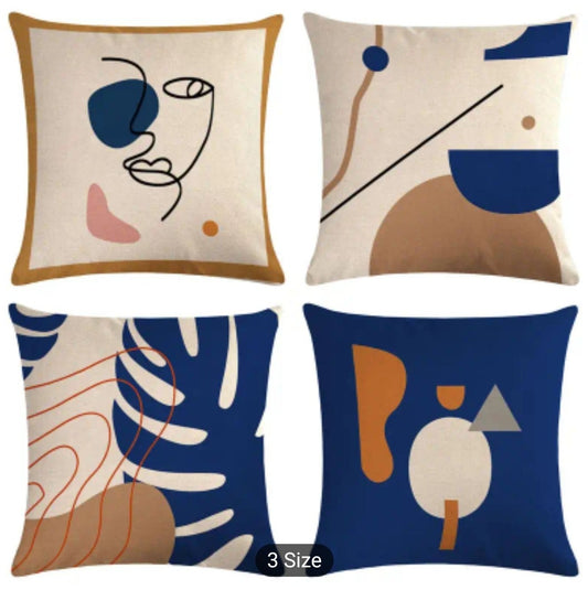 Abstract sofa cushion cover for living room