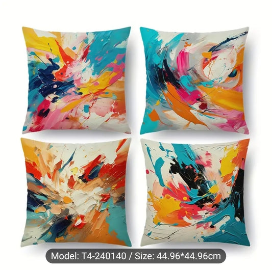 Colorful ,Ranbow theme sofa cushion cover for living room
